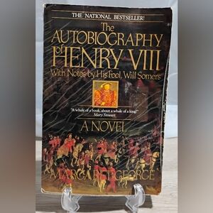 The Autobiography of Henry VIII by Margaret George - Black Cover